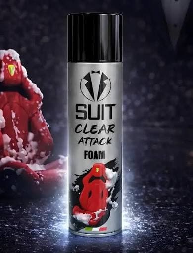 SUIT CLEAR ATTACK FOAM (TEMİZLEYİCİ TEX KÖPÜK) - Görsel 2