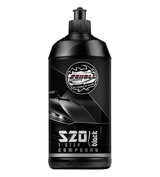 Scholl Concepts Scholl Concepts S20 Black Real 1-Step Compound 1 lt Gerçek Tek Adımda Boya Düzeltme ve Koruma Öncesi Hazırlık - Autoshift