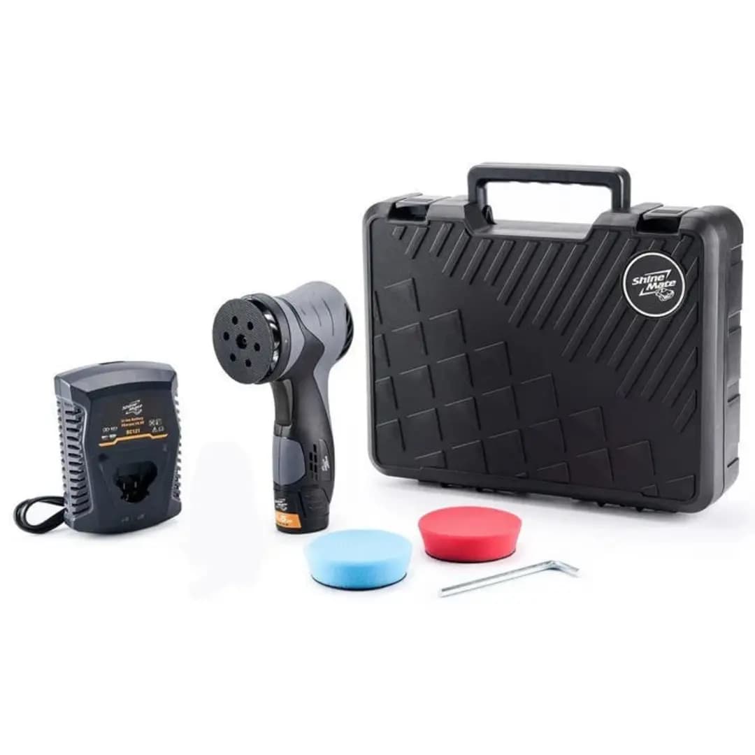 Shine Mate EB213 Akülü Nano Rotary Polisaj Makinesi 75mm - Görsel 1