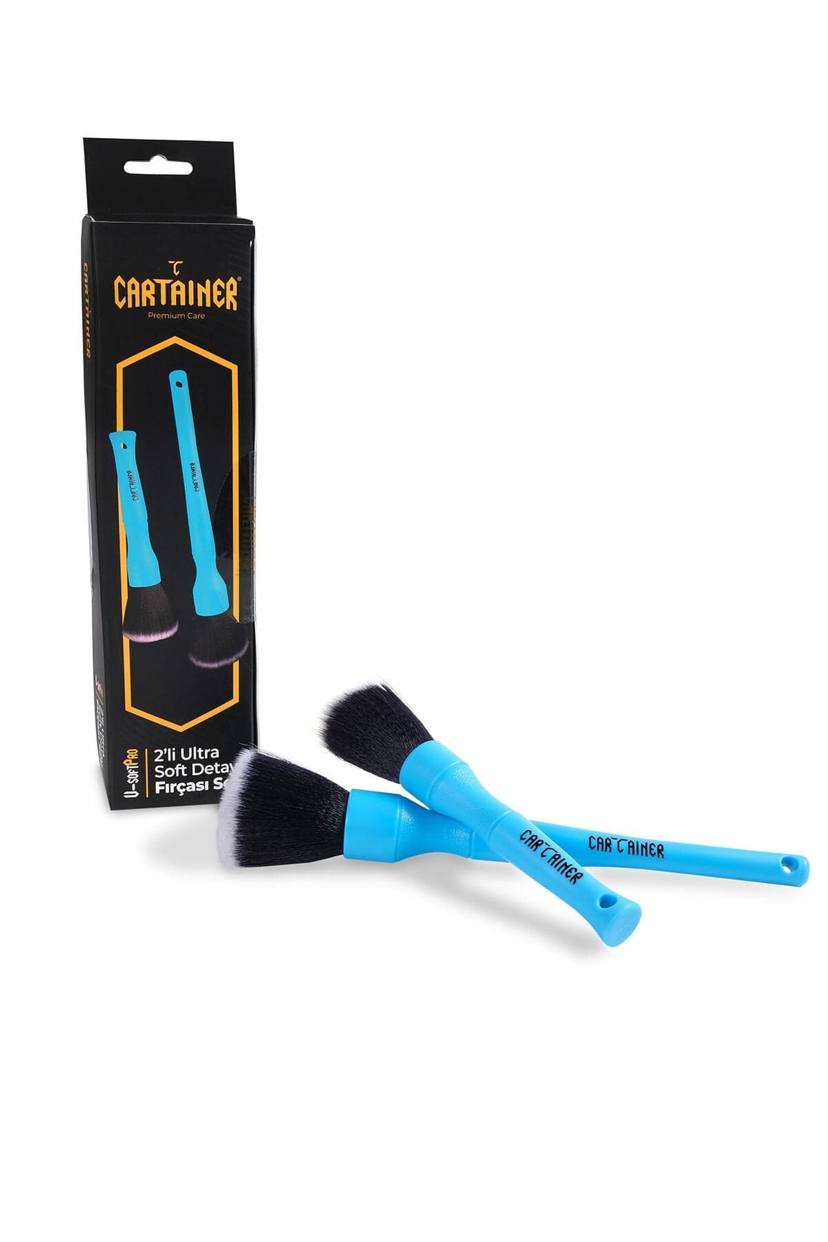 Cartainer Cartainer 2'li Ultra Yumuşak Detay Fırçası  - Autoshift