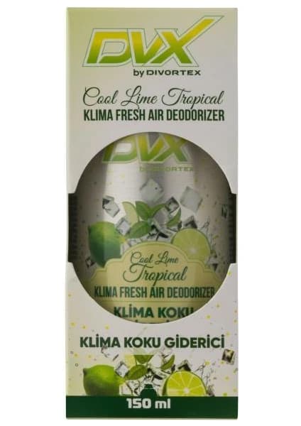 Divortex Araç Klima Temizleyici - Klima Fresh (Klima Bombası) Cool Lime - 150 ml.  - Görsel 4