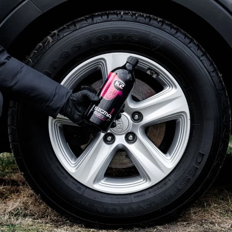 K2 Sigma Pro Polimer Lastik Koruyucu ve Parlatıcı Jel 1 Litre - Görsel 3