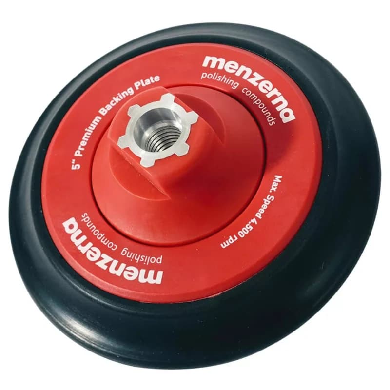 Menzerna MENZERNA Polisaj Dayanıklı Tabanlığı (Kırmızı) – 123mm - Autoshift