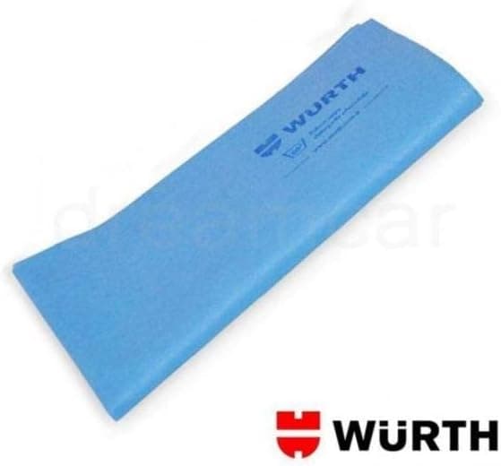 Würth 38x60 cm Sentetik Mavi Güderi Temizlik Bez - Görsel 4