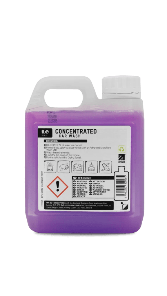 Valet Pro Concentrated Car Wash 1lt. Seramik Korumalar için PH Dengeli Konsantre Şampuan - Görsel 2