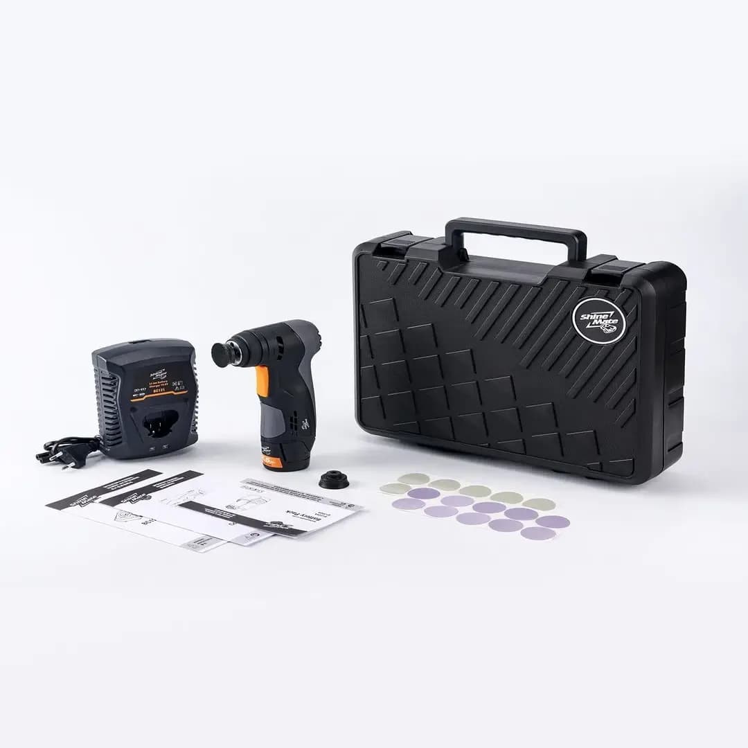 Shine Mate EB200A Akülü Nano Orbital Zımpara Makinesi 31mm - Görsel 1