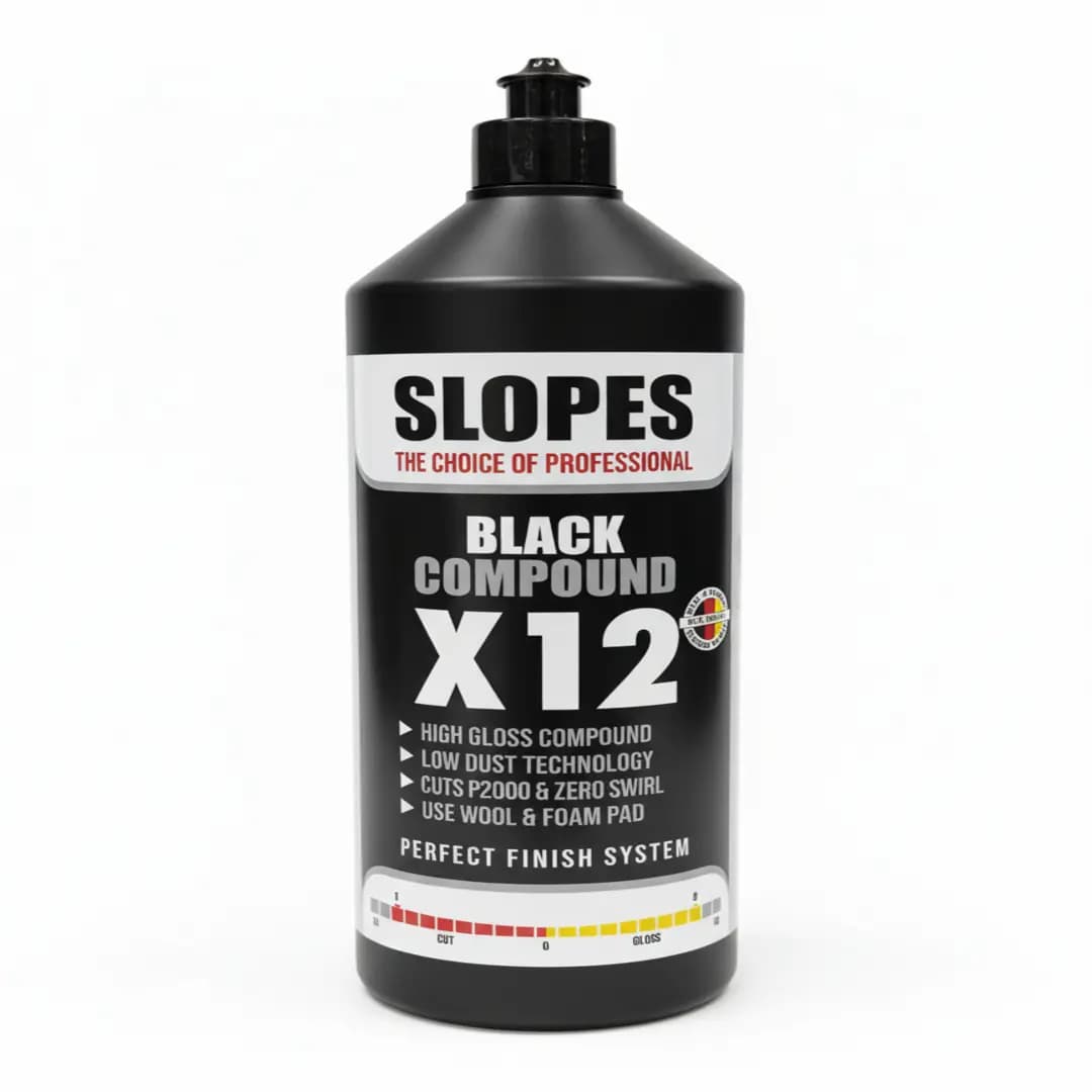 SLOPES X12 SİYAH TEK ADIM PASTA 1LT - Autoshift