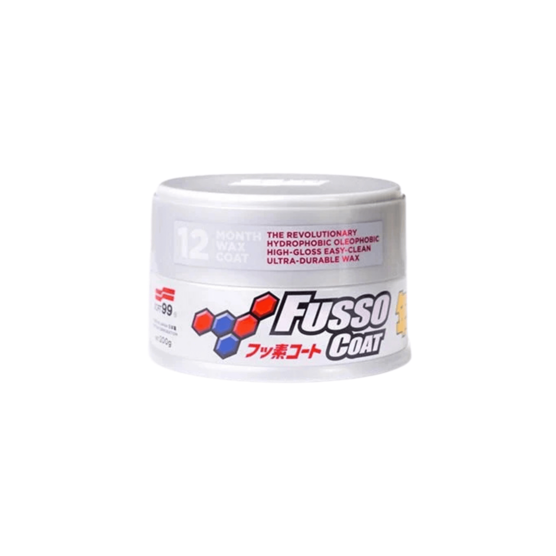 Soft99 Fusso Coat 12 Aylık Wax Açık Renk Avrupa Versiyon 200gr