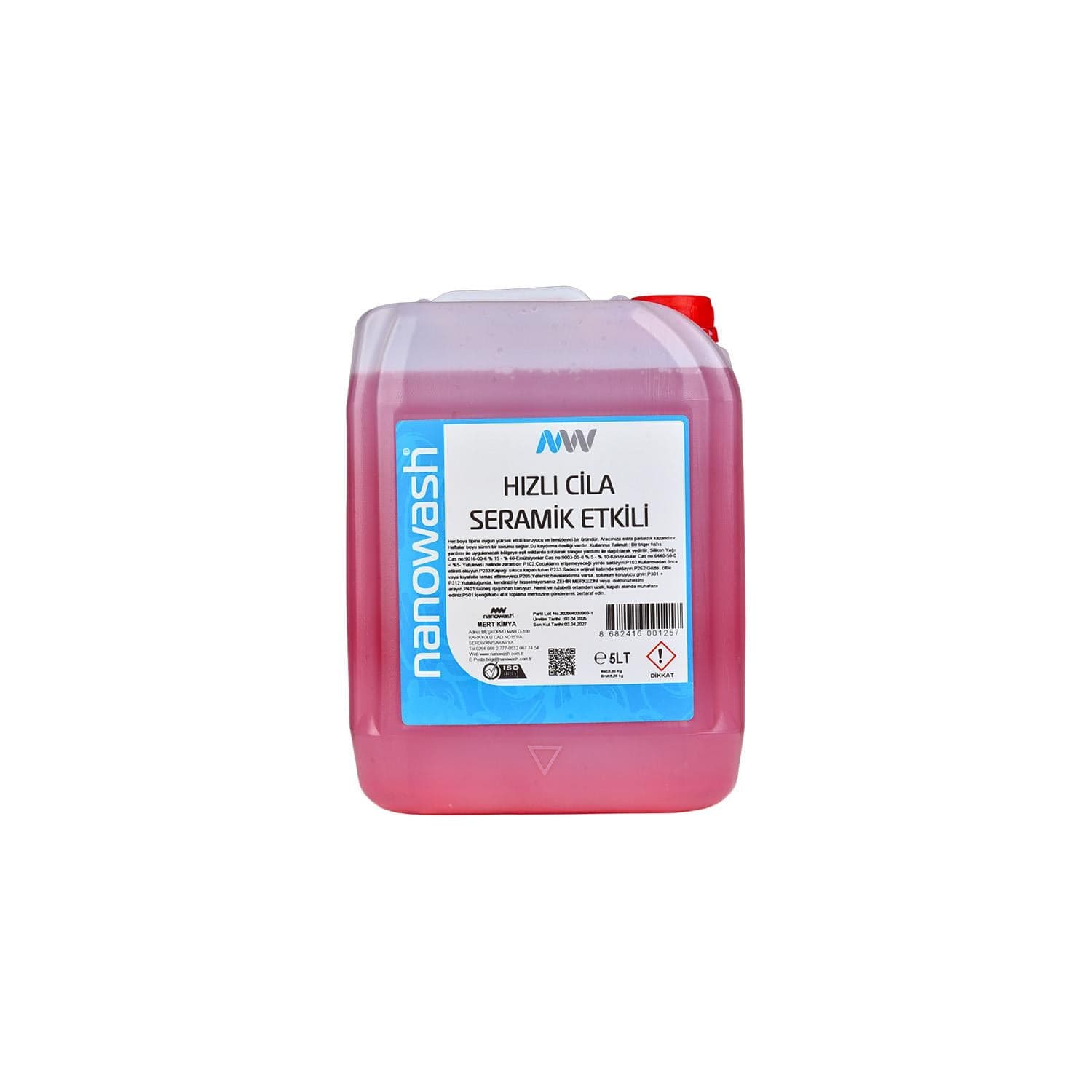 Nanowash Nanowash Hızlı Cila Extra 5 Lt - Autoshift