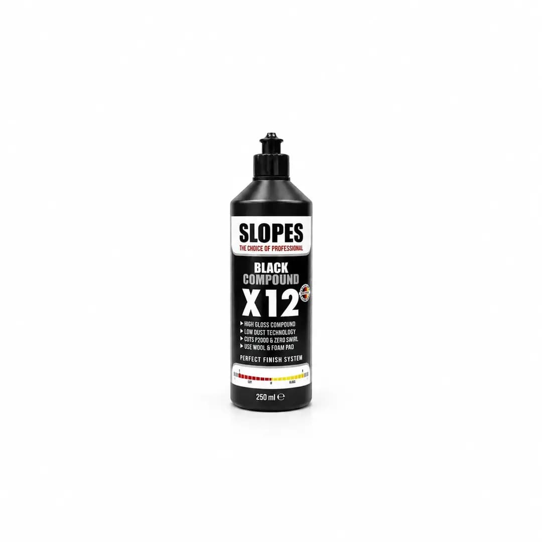 SLOPES X12 SİYAH TEK ADIM PASTA 250ml - Autoshift