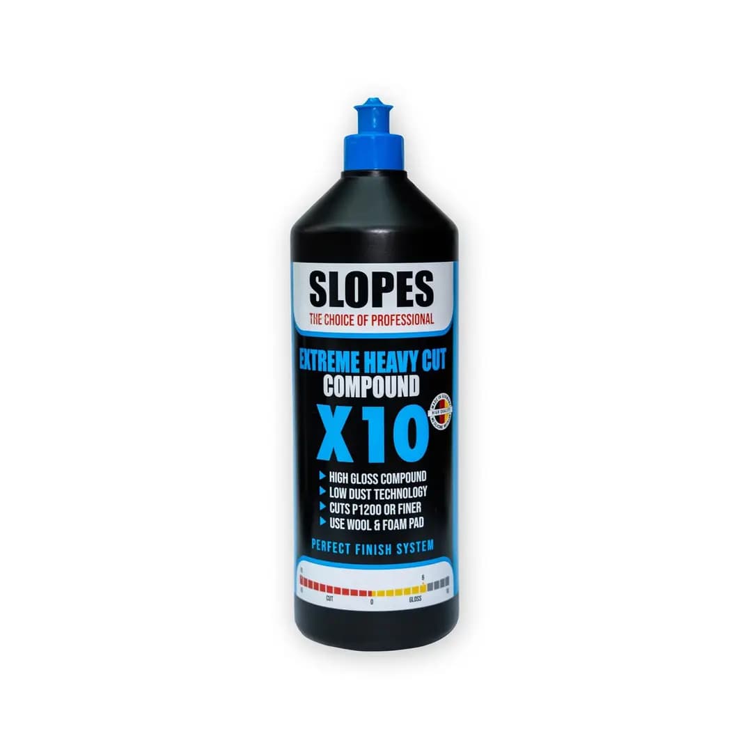 Slopes Slopes X10 Agresif Çizik Çıkarıcı Pasta 1lt - Autoshift