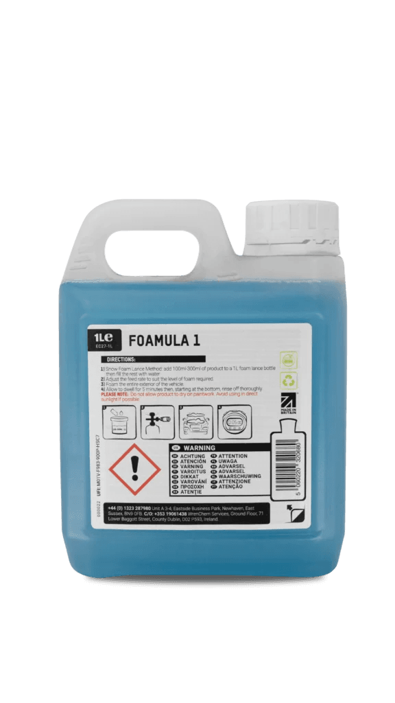 Valet Pro Foamula 1 Ph Nötr Yıkama Köpüğü 1Lt - Görsel 2