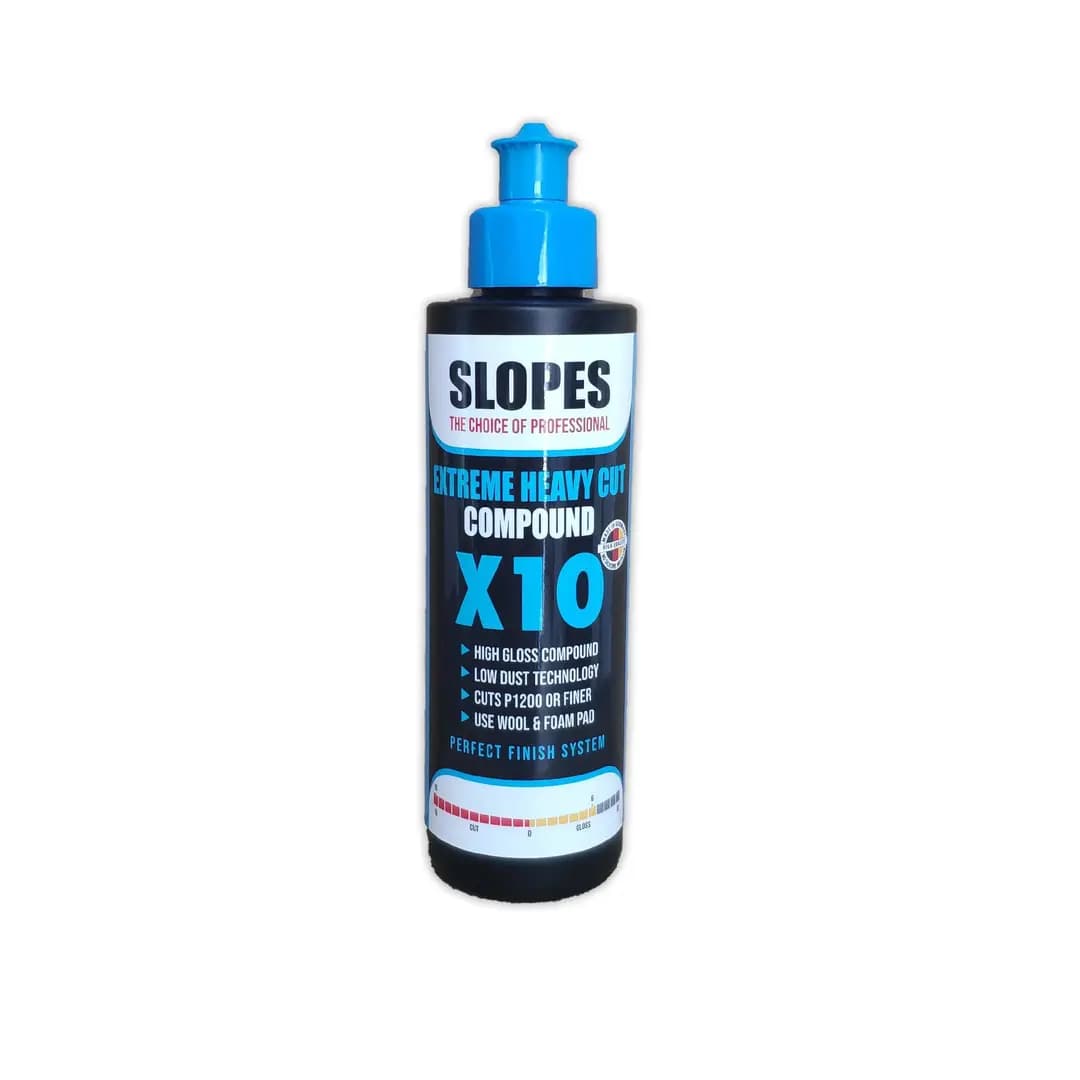 Slopes Slopes X10 Agresif Çizik Çıkarıcı Pasta 250 ml - Autoshift