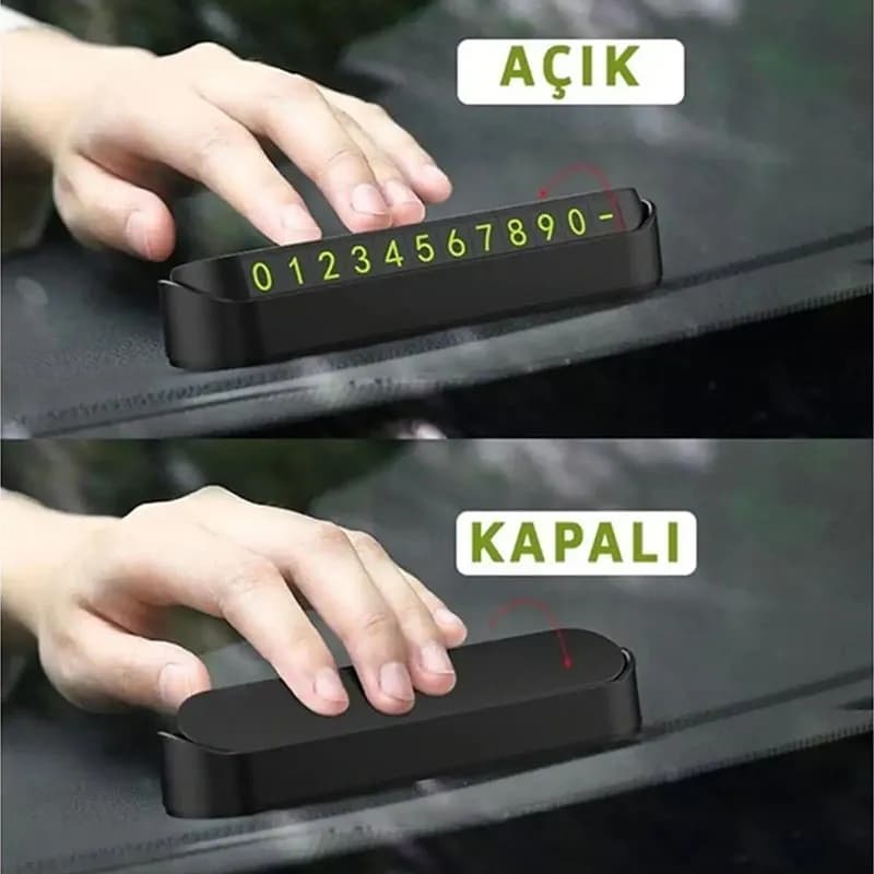Fosforlu Araç Numaratörü Aç-Kapa - Görsel 5