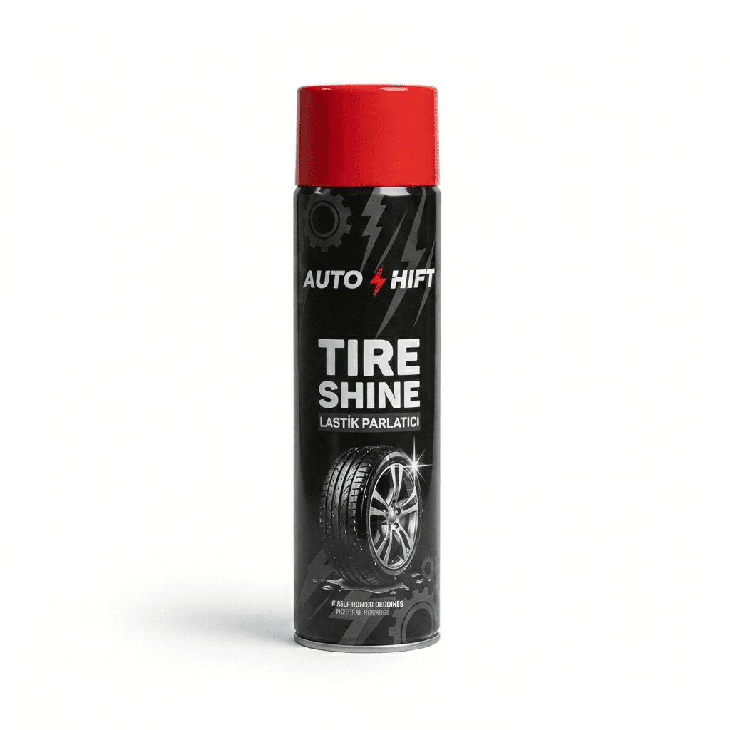 Autoshift Autoshift Tire Shine – Profesyonel Lastik Parlatıcı ve Koruyucu Sprey (500ml) - Autoshift