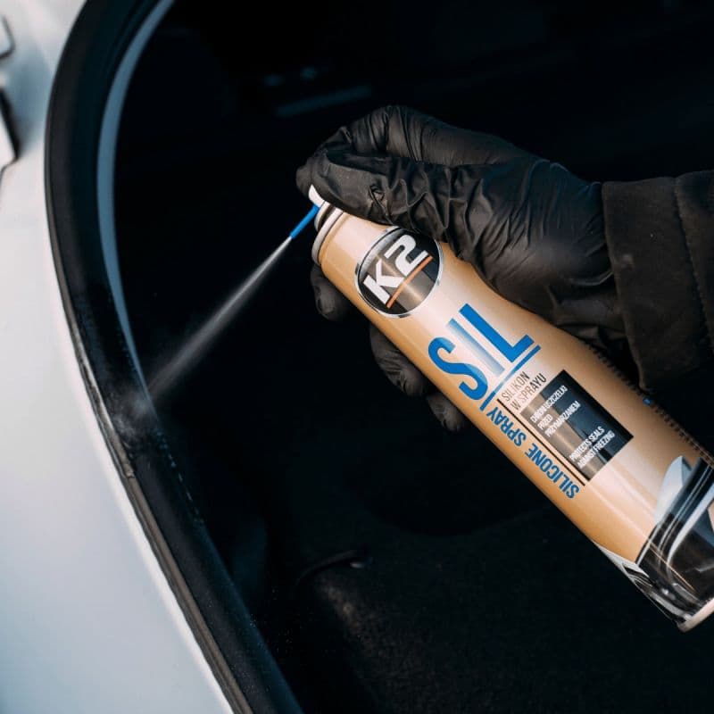 K2 SIL Kauçuk ve Fitil Koruyucu Silikon Sprey 300ML - Görsel 2
