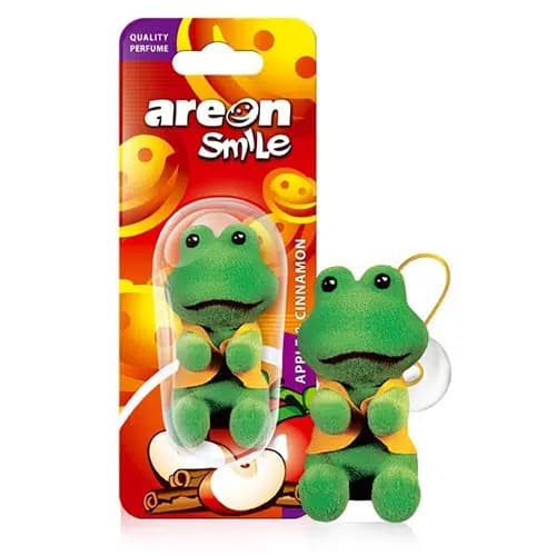 Areon Areon Smile Apple Cinnamon (Kurbağa) Oto Araç Kokusu - Autoshift