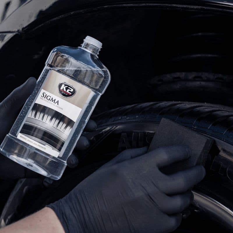 K2 SIGMA 500ML Lastik Parlatıcı Jel - Görsel 4