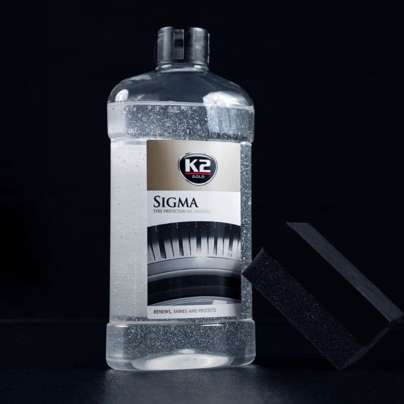 K2 SIGMA 500ML Lastik Parlatıcı Jel - Görsel 5