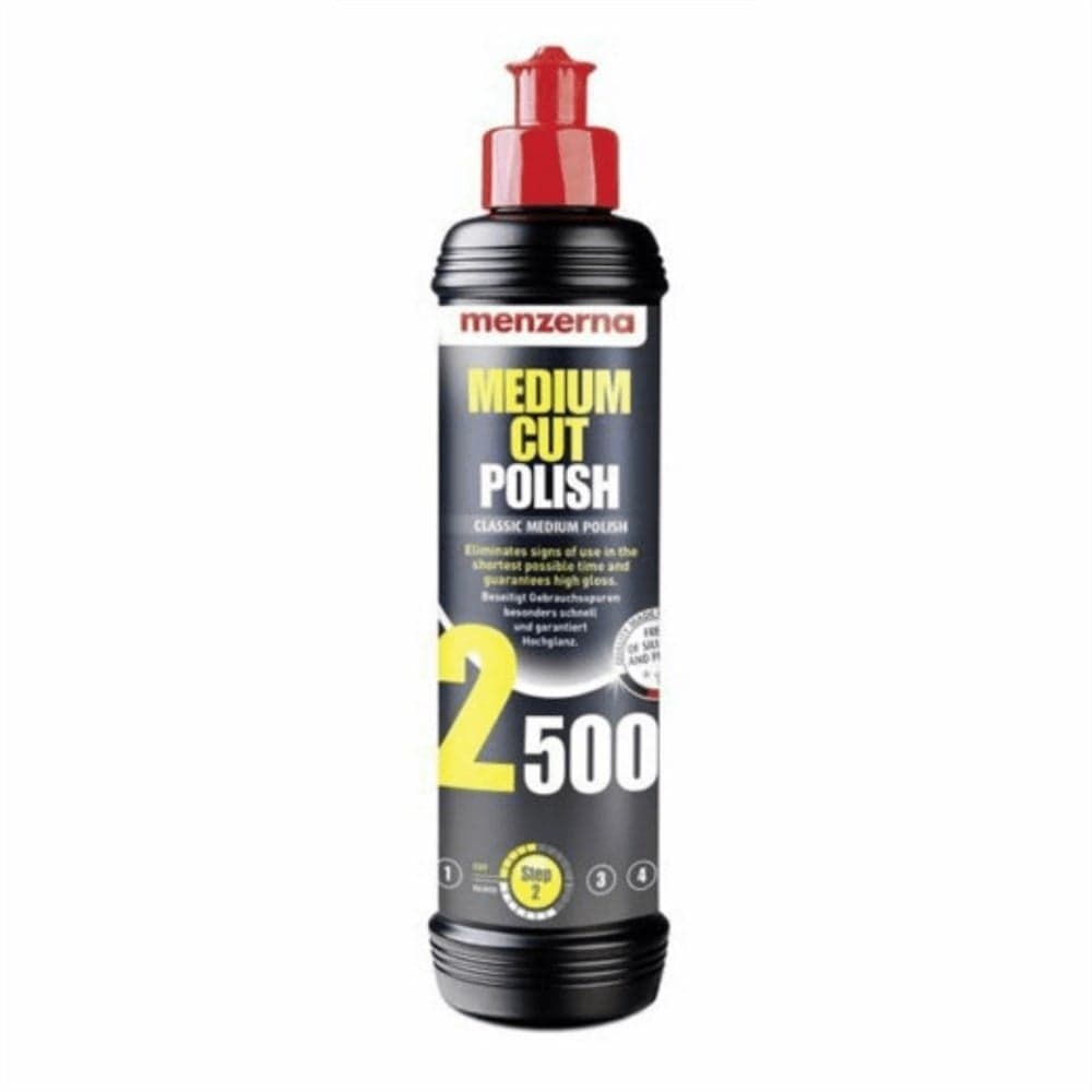 Menzerna Menzerna Medium Cut Polish 2500 – Orta Kat Çizik Giderici Pasta 250 ml - Autoshift