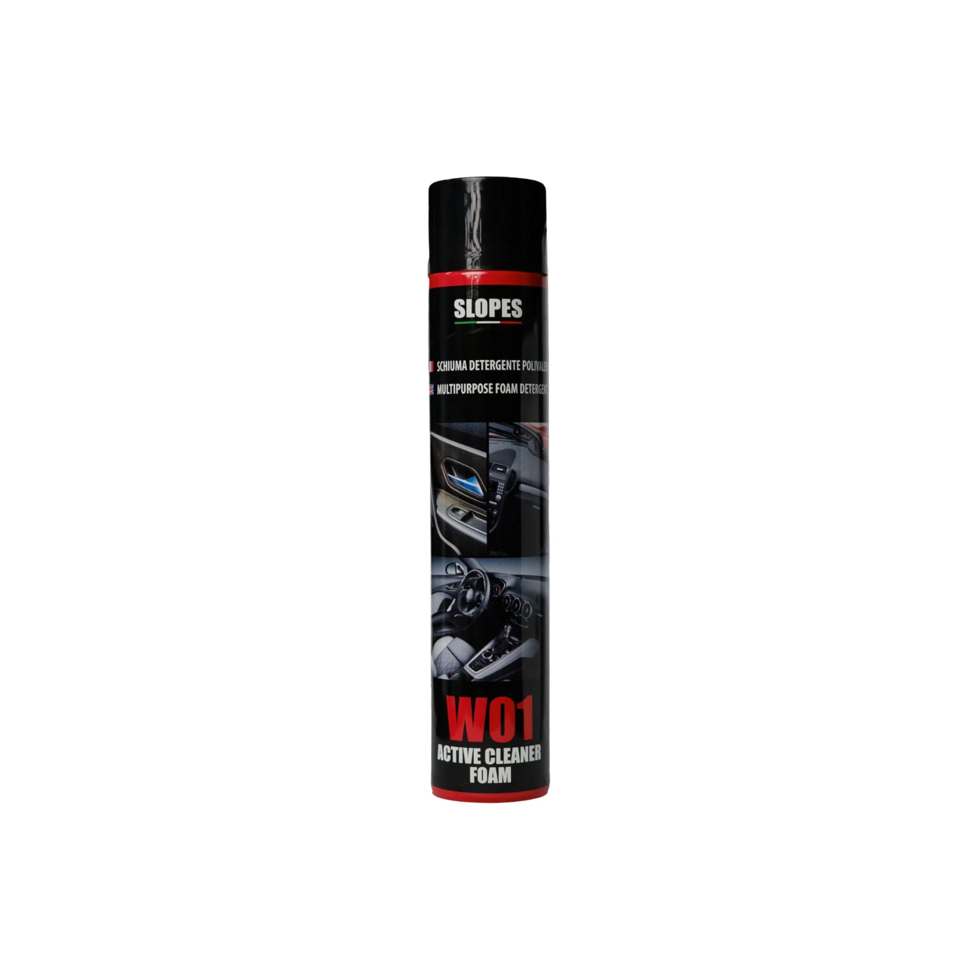 Slopes Slopes W01 Active Cleaner Foam Çok Amaçlı Temizleme Köpüğü 500ml. - Autoshift