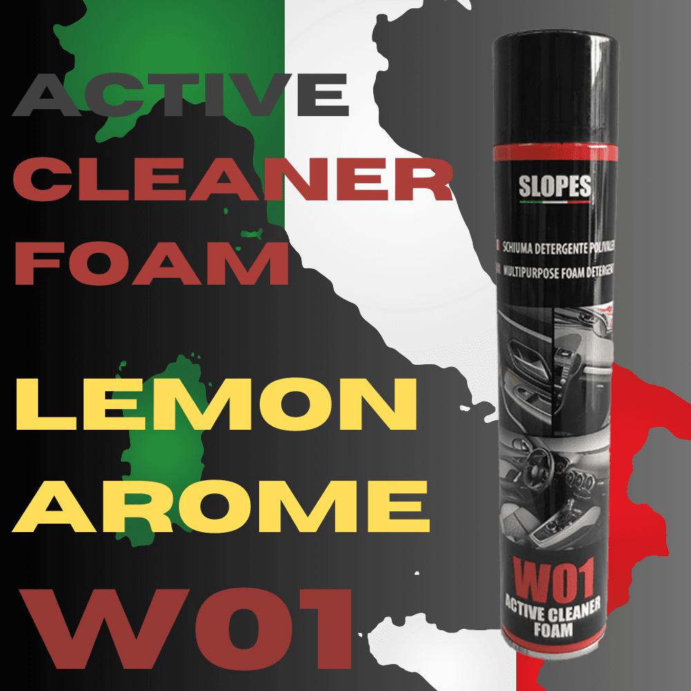 Slopes W01 Active Cleaner Foam Çok Amaçlı Temizleme Köpüğü 500ml. - Görsel 2