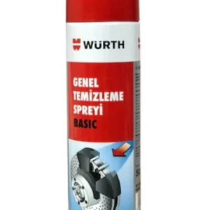 Würth Fren Balata Temizleyici Ve Genel Temizleme Sprey 500 Ml (Orijinal Yetkili Satıcı Ürünü)