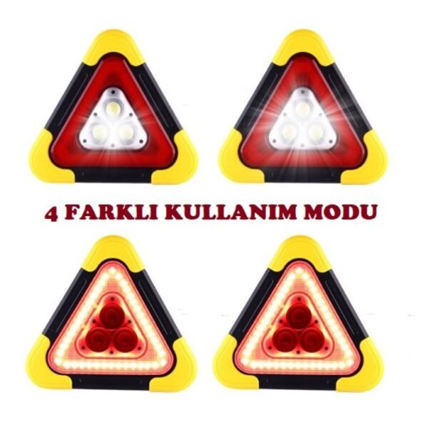 Işıklı Acil Durum Reflektörü - Görsel 4